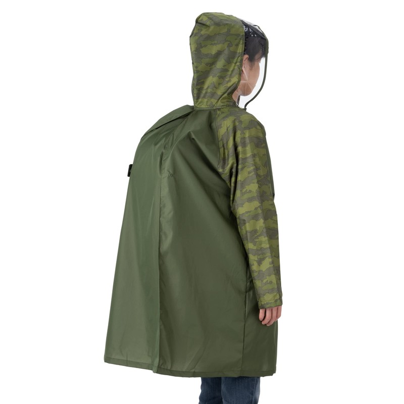 Champion CHS66RA16 Children's Camouflage Backpack & School Bag Raincoat, Khaki,