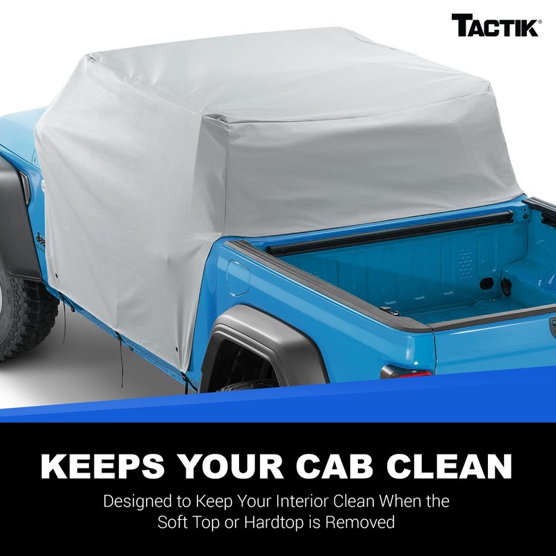 TACTIK Multi-Layer Cab Cover with Door Flaps - Fits Jeep
