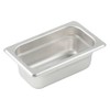 Winco Anti-Jamming Steam Pan, 1/9 by 2 1/2-Inch, Standard Weight