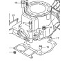SUZUKI LT500R LT500 500 QUAD RACER QUADZILLA CYLINDER NUT STUD,