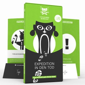 Culinario Mortale – Expedition into Death – Home Crime Dinner for 5 - 7 People [German Language Product]