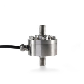 Tie Rod Load Cell Sensor,Tension Compression Force Weight Pressure for Scale Sensor,High Precision ±0.2% Outer Diameter 51mm Height 71mm with 2m Cable Range (0-200KG)