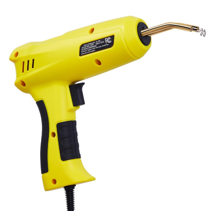 VEVOR Plastic Welding Kit, 220W Plastic Welder Gun with 800PCS