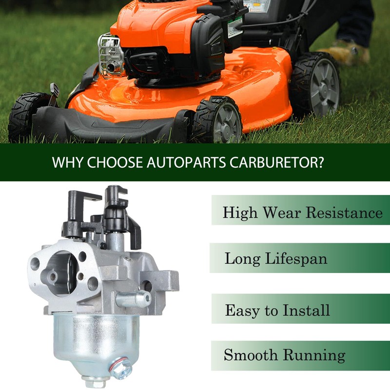 Autoparts Carburetor Replacement for 20370 149cc 6.75 Engine Replacement for