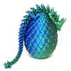 Claofoc 3D Printed Dragon Egg Dragon in Egg Mysterious Realistic