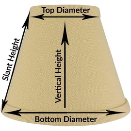 Upgradelights 16 Inch Shallow Retro Oval Washer Lampshade with Matching Harp and Finial (Off White)