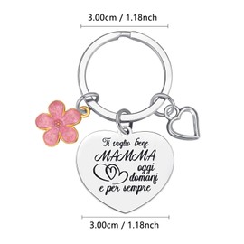 Gift Mother Christmas Birthday Keyring Women's Gift Ideas Women's Birthday Gifts Mum Mother's Day Gift Ideas Mother's Day Gift Women's Original Useful Gift Birthday
