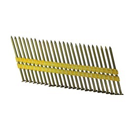 Zeluga 13-286-2M 21 Degree Framing Nails, 3-Inch x 0.131-Inch Round Head Plastic Strip Collated Framing Nails Smooth Shank Nails for Framing Nailer Gun (2,000 Counts)