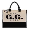 Canvas Bag for G.G., Best G.G. Ever, Cotton Canvas Tote