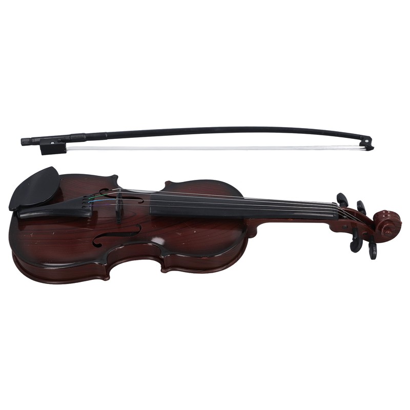 Kids Violin Toy Instrument Realistic Looking Educational Simulation Miniature Violin