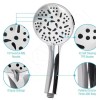 Skyon Handheld Shower Head High Pressure 9-Setting w/60" Hose &