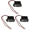 Electronix Express 3 Pack 85dB Buzzer 3-6V DC with Wire