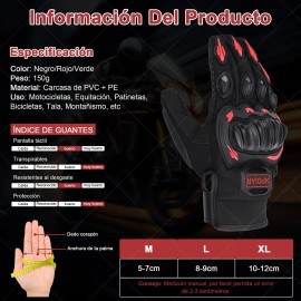 Guantes Proteccion Para Motocicleta Pantalla Táctil Dededo