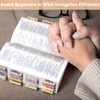GOTIDEAL Bible Tabs-75 Tabs, Laminated Bible Tabs for Women and