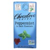 Chocolove 55 Percent Cocoa Peppermint Dark Chocolate Bar, 3.2 Ounce