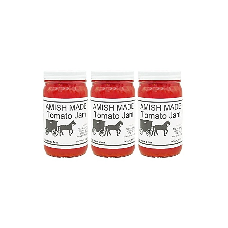 Amish Jam - 8 Oz Jar - Qty 3 (Tomato)