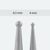 Set of 2 Trigger Point Massage Stick Acupuncture Pen Stainless