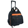 MELOTOUGH LED-Light Rolling Tool bag with Telescoping Handle Heavy Duty