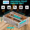AMGSH 12 Hours Pellet Smoker Tray Box, 5”×8”, like Smoke