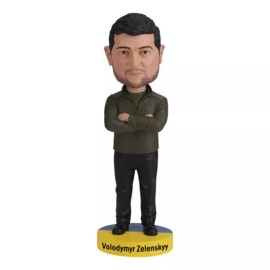 VOLODYMYR ZELENSKYY ROYAL BOBBLES BOBBLEHEAD FIGURE GIFT UKRAINE PRESIDENT
