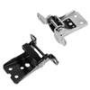 TRQ Door Hinge Upper Lower Pair Set for 80-96 Bronco