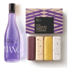 Kit Natura Ekos Frescor Pitanga Y 4 Jabones Surtidos