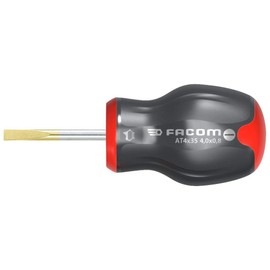 Facom AT4X25 PROTWIST® Ball Screwdrivers for Slotted Screws - Short Blades