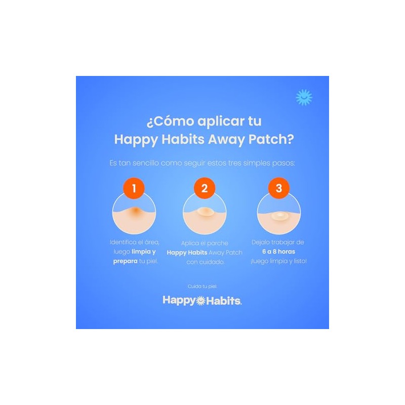 Parches para Acné - Parches de Hidrocoloide Absorbentes - Ideal
