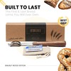 Handcrafted Bread Lame Made of Rich Dark Walnut Wood -