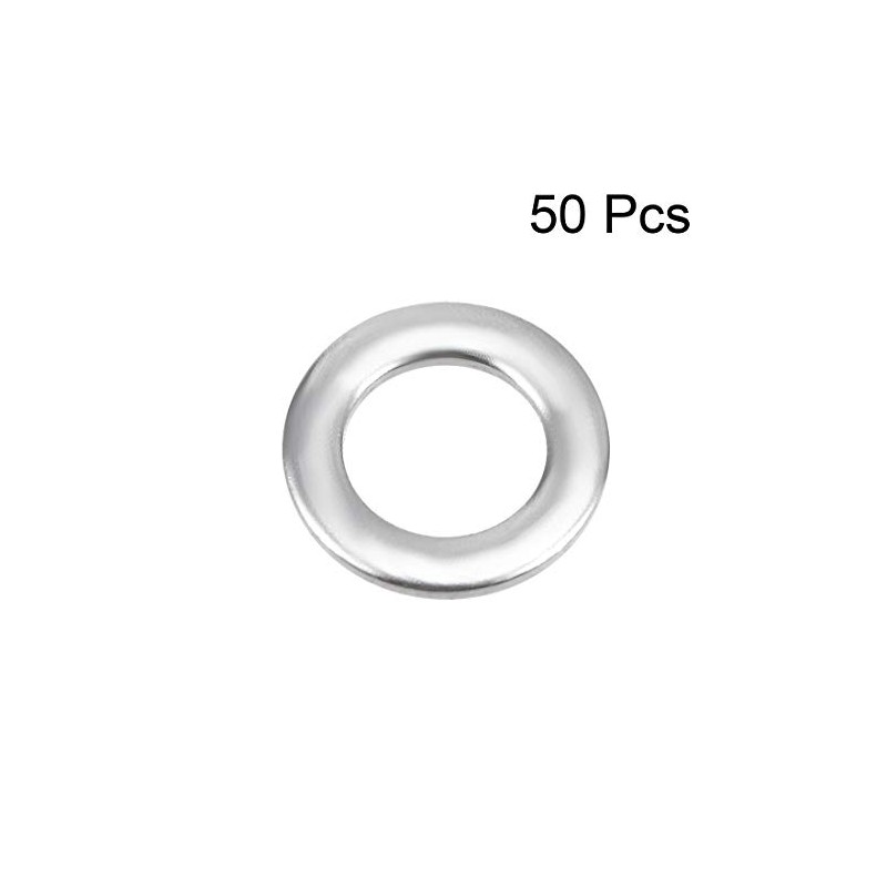 sourcing map 50 Pcs 4mm x 7mm x 0.8mm 304