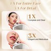 Kakuje Kakuje Compact Mirror with Light, 1X/3X Magnification LED Pocket