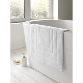 De Witte Lietaer 195205 Badematte, Baumwolle, Weiß, 75 x 50 cm