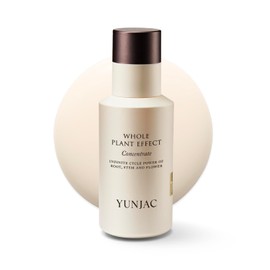 YUNJAC Whole Plant Effects Concentrate 1.4 fl oz (40 ml), Fast Absorbing Milky Texture Serum, Formulated with Squalane Ceramide and Fermented Ginseng Root, Deep Moisturizing and Barrier Strengthening
