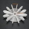 sourcing map 1 x 120 x 15 mm round shaft