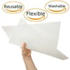 16pcs 6mil Blank Stencil Material, 12 x 12inch, Milky Translucent-