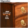 Mgoodoo Knobs Lion Head Front Door Knockers Home Garden Door