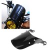 FTVOGUE Motorcycle Windshields, Safe Universal Motorcycle Windshield Wind Deflector, Retro