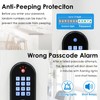 Keyless Entry Door Lock Deadbolt with Auto Lock, Electronic Keypad