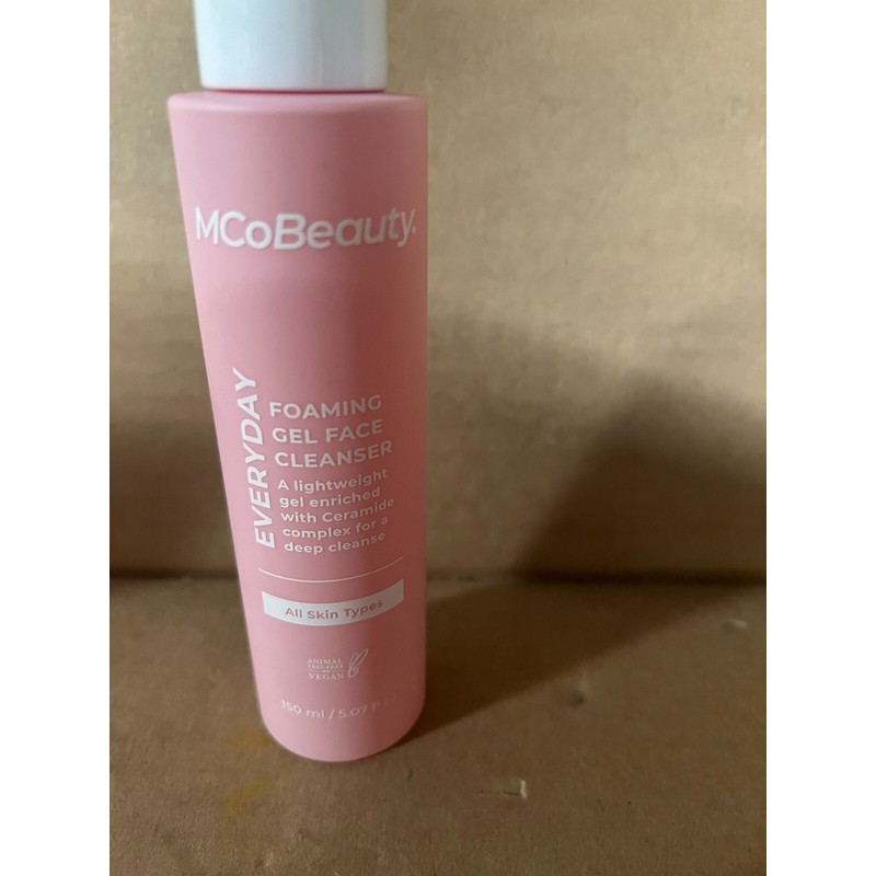 MCoBeauty Everyday Foaming Gel Face Cleanser 5.07 FL Oz New