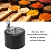 4 Layers Hand Crank Spices Grinder Zinc Alloy 60mm Manual