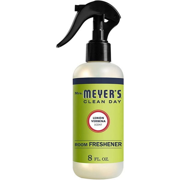 Mrs. Meyer's Clean Day Room Freshener Spray, Instantly Freshens the Air with Lemon Verbena Scent, 8 oz