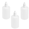TOP-VIGOR 3 x Plastic Dropper Bottles Empty Squeezable Eye Liquid