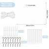 QILUCKY Nylon Cat Protection Net for Balcony, Transparent, Can Be