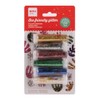APLI Kids 6 Bottles Metal Glitter Biodegradable Ideal for Costumes