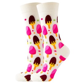 ZXGXLAW Crew Cute Funny Colorful Crazy Cotton Dress Socks for Women Girl New Gifts Ideas
