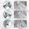 Cobbe 48-Setting High Pressure 3-Way Shower Head Combo, Hand Held