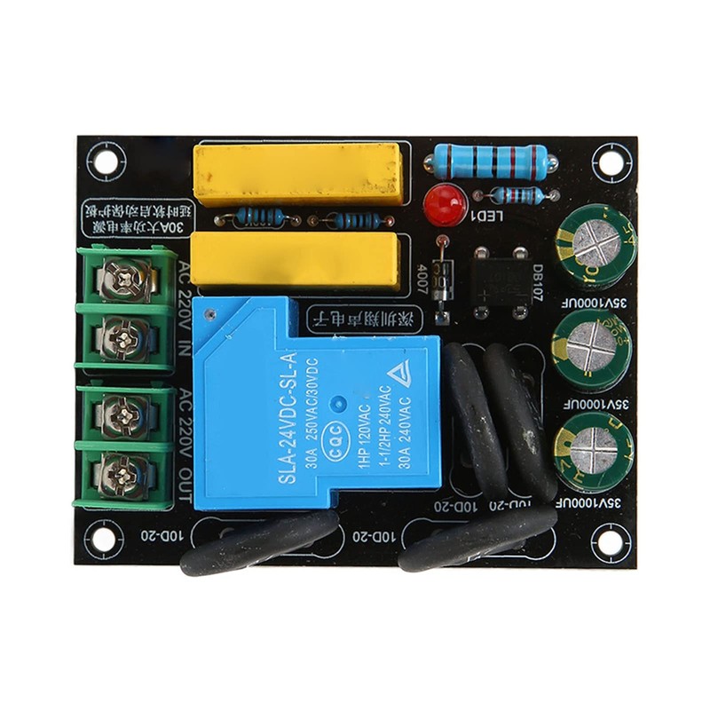 30A 6600W Soft Start Protection Module, AC 100V 250V Start