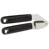 Fackelmann SENSE Garlic Press, Zinc Plated Function Head with Plastic