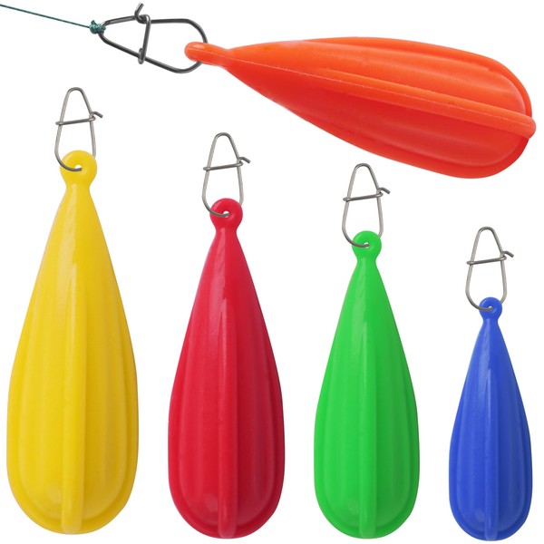 JSHANMEI 5 Pieces Fishing Practice Plugs Soft PVC 5 Mixed