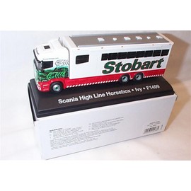 oxford haulage Eddie Stobart scania highline horsebox ivy lorry 1:76 scale diecast model